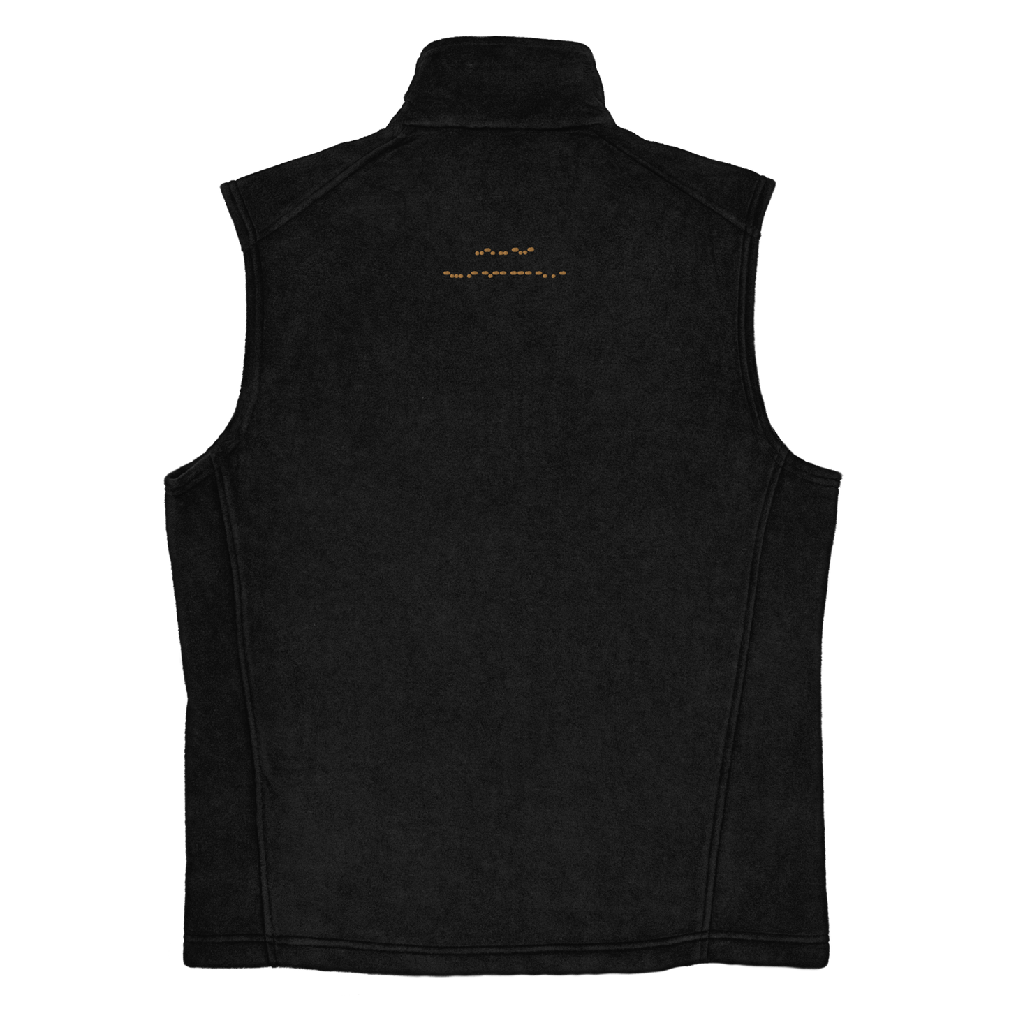 finespotted x columbia fleece vest