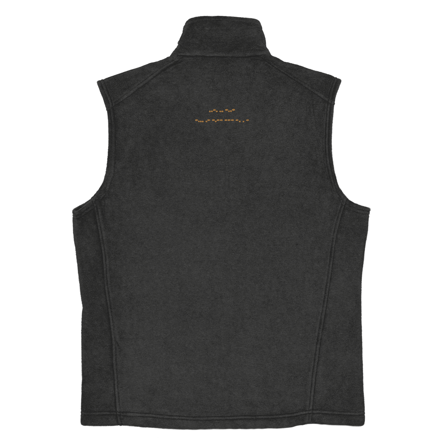 finespotted x columbia fleece vest