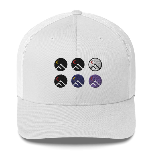 six logo trucker