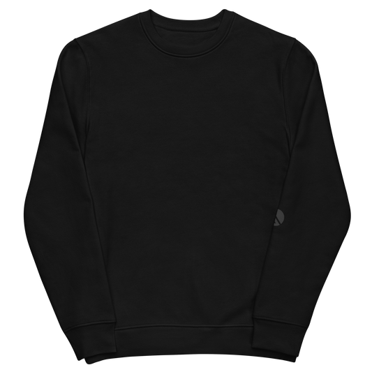 blacked-out logo sweatshirt (unisex)