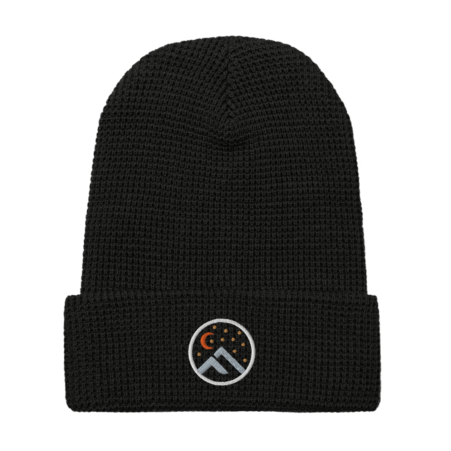 aid station logo beanie