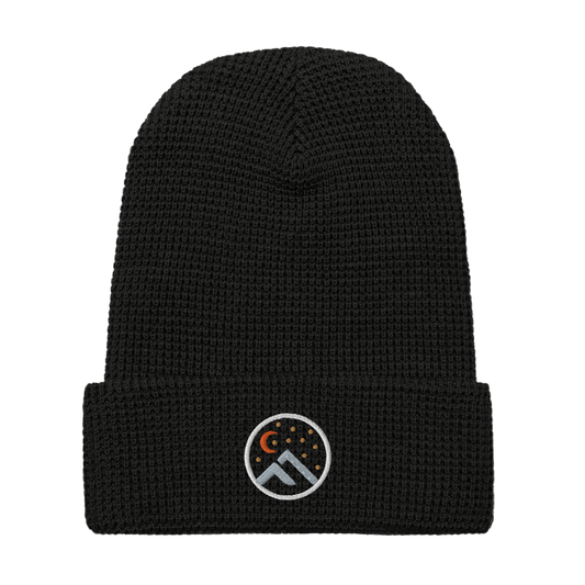 aid station logo beanie